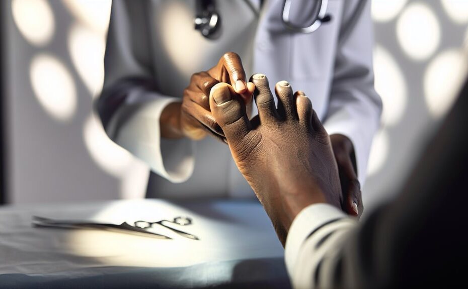 diabetic neuropathy onychomycosis safety