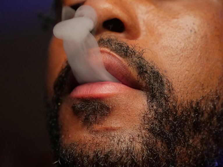 vaping vs smoking proteinuria effects